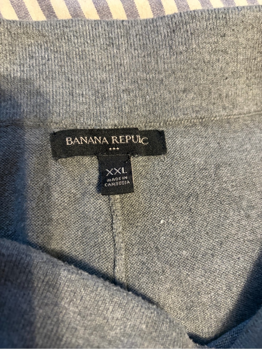 Banana Republic Gray Wide-Leg Knot Drawstring Pants - Picture 3 of 3
